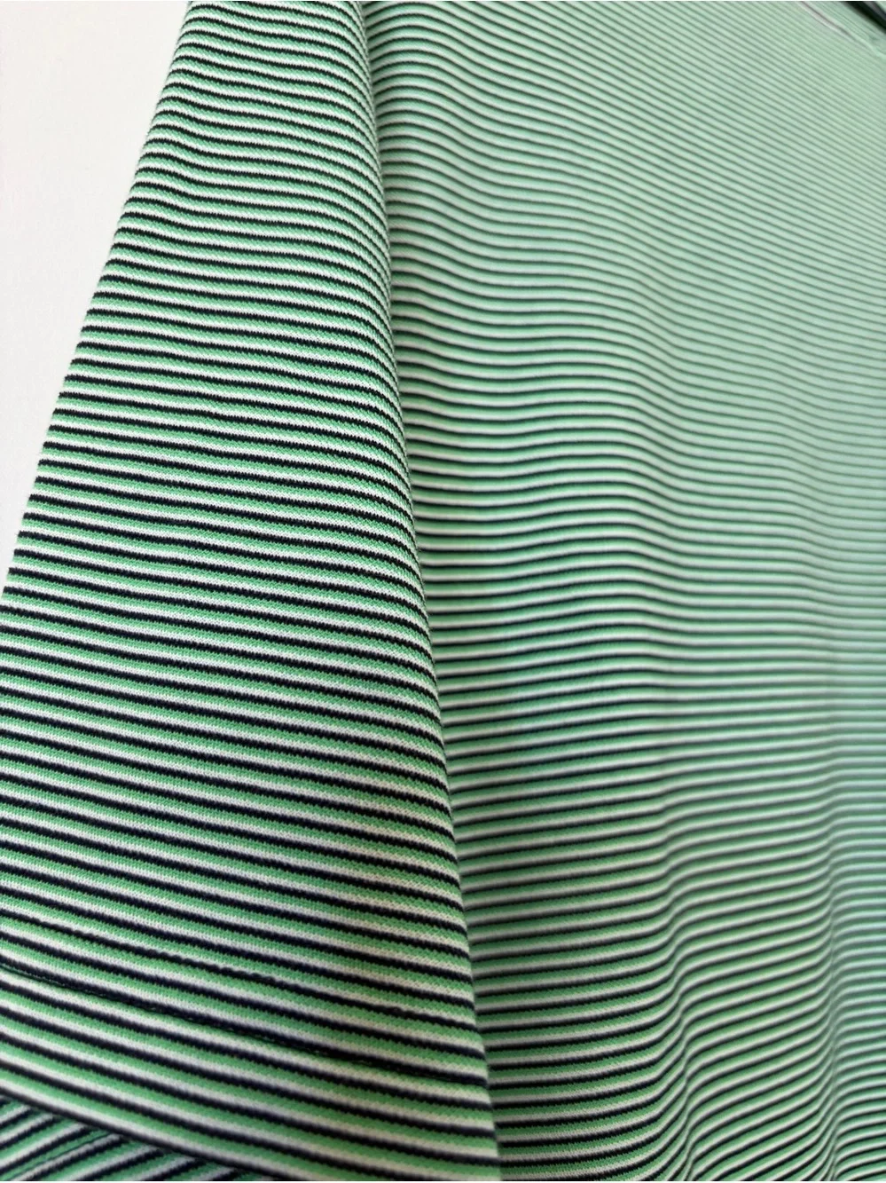 Ralph Lauren Pro Fit green striped polo shirt